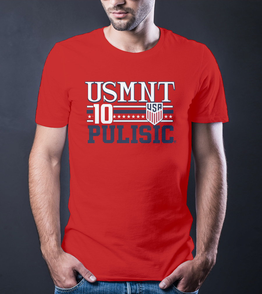 USMNT Pulisic 10 USA Soccer Stars T-Shirt