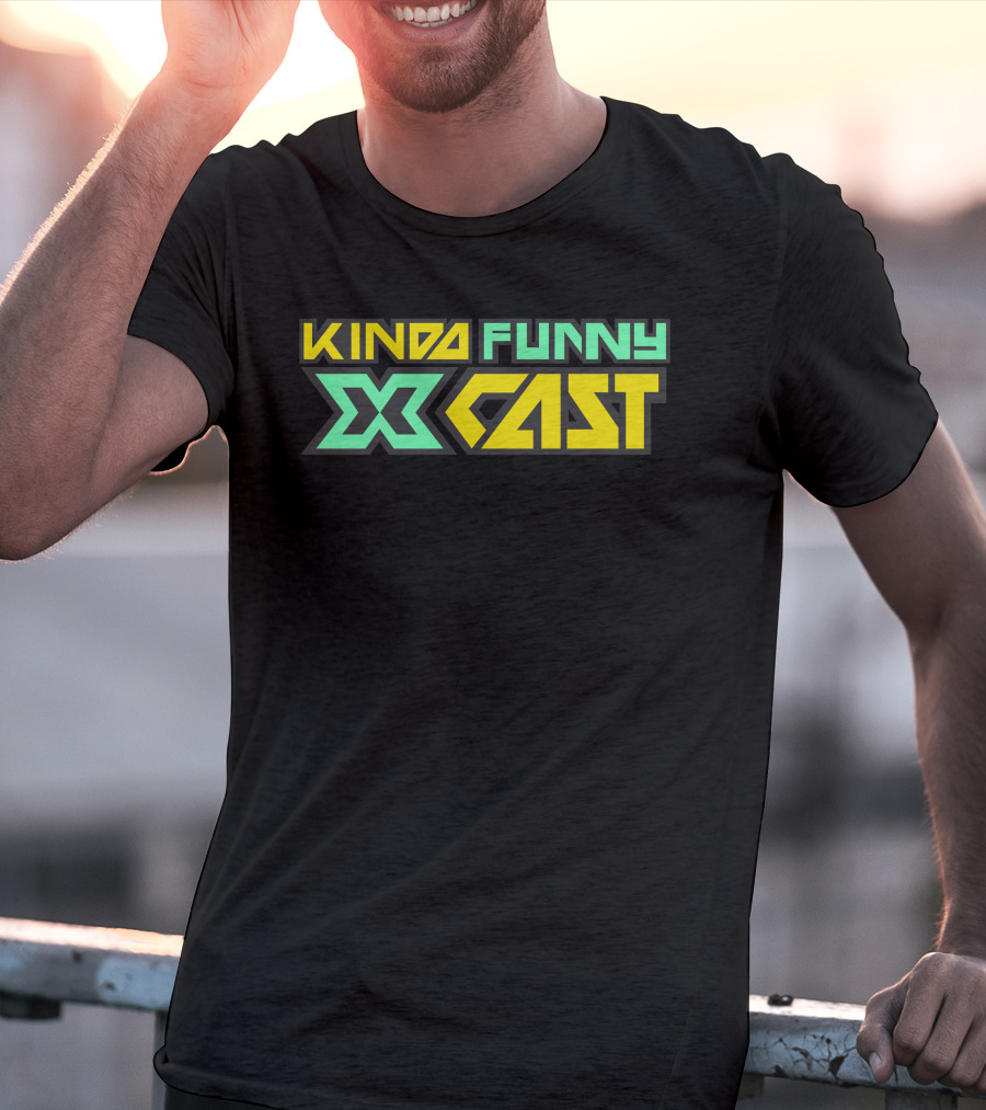 Kinda Funny Xcast Performance Gaming Podcast T-Shirt