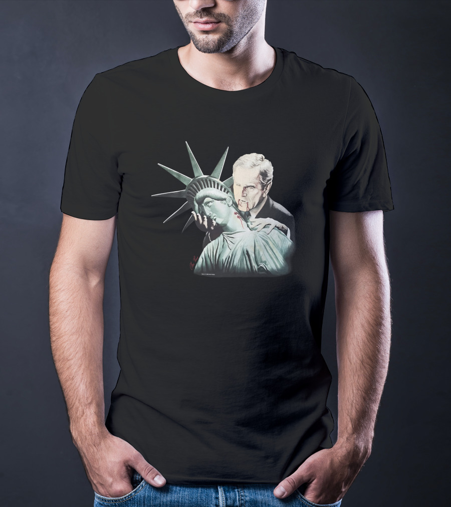 2005 George Bush Alex Ross Vampire Lady Liberty Sean Wotherspoon Vintage Rap T-Shirt