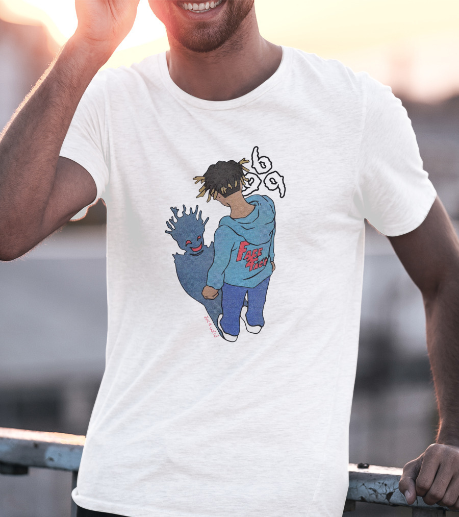 999Club Reflection Face Your Fears 69 Shadow T-Shirt