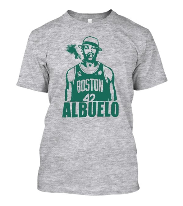 Boston 42 Albuelo Smoking Basketball Jersey T-Shirt