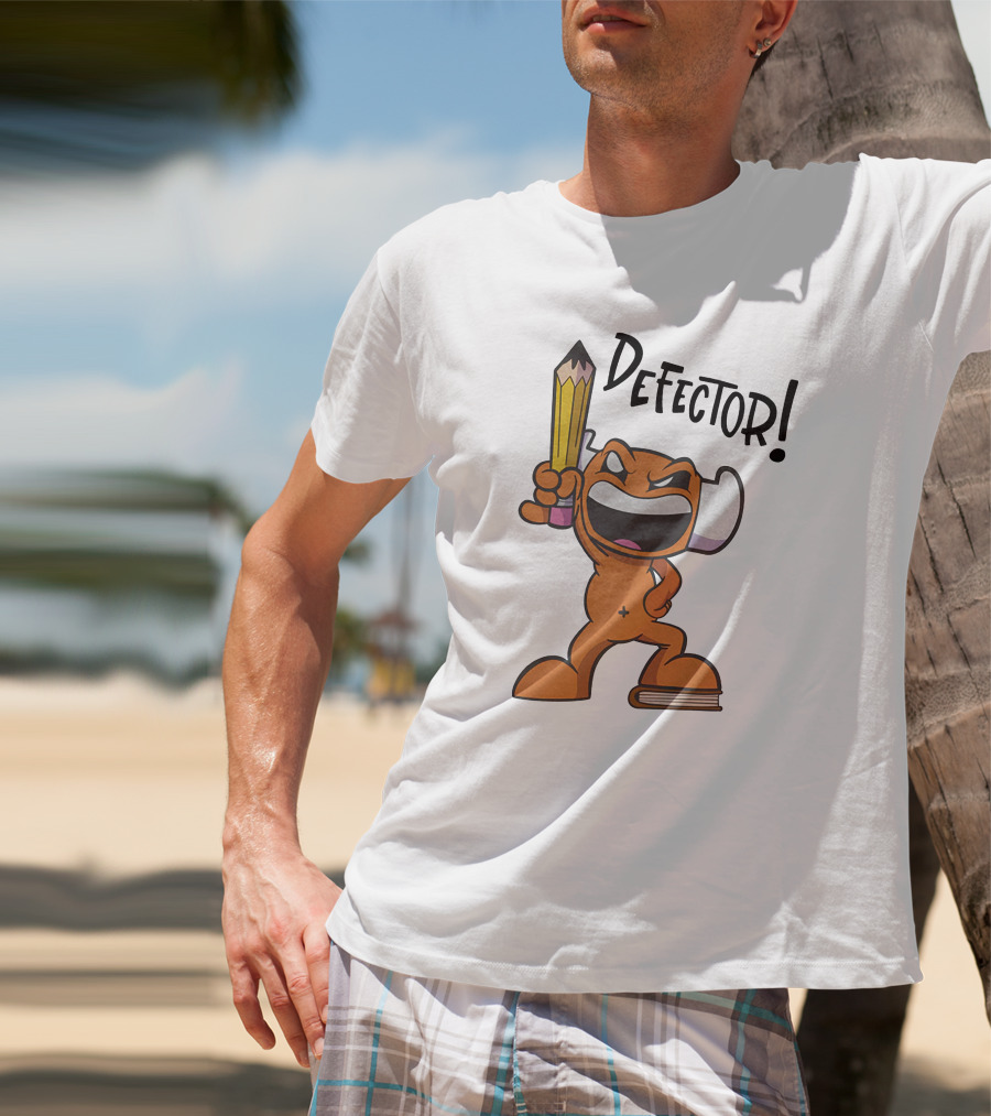 Defector El Toro Merch Character With Pencil T-Shirt