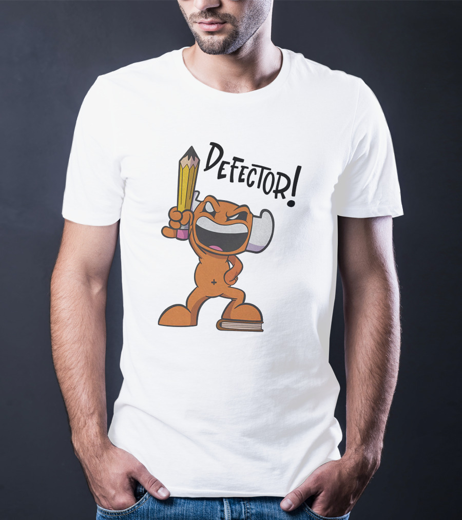 Defector El Toro Merch Character With Pencil T-Shirt