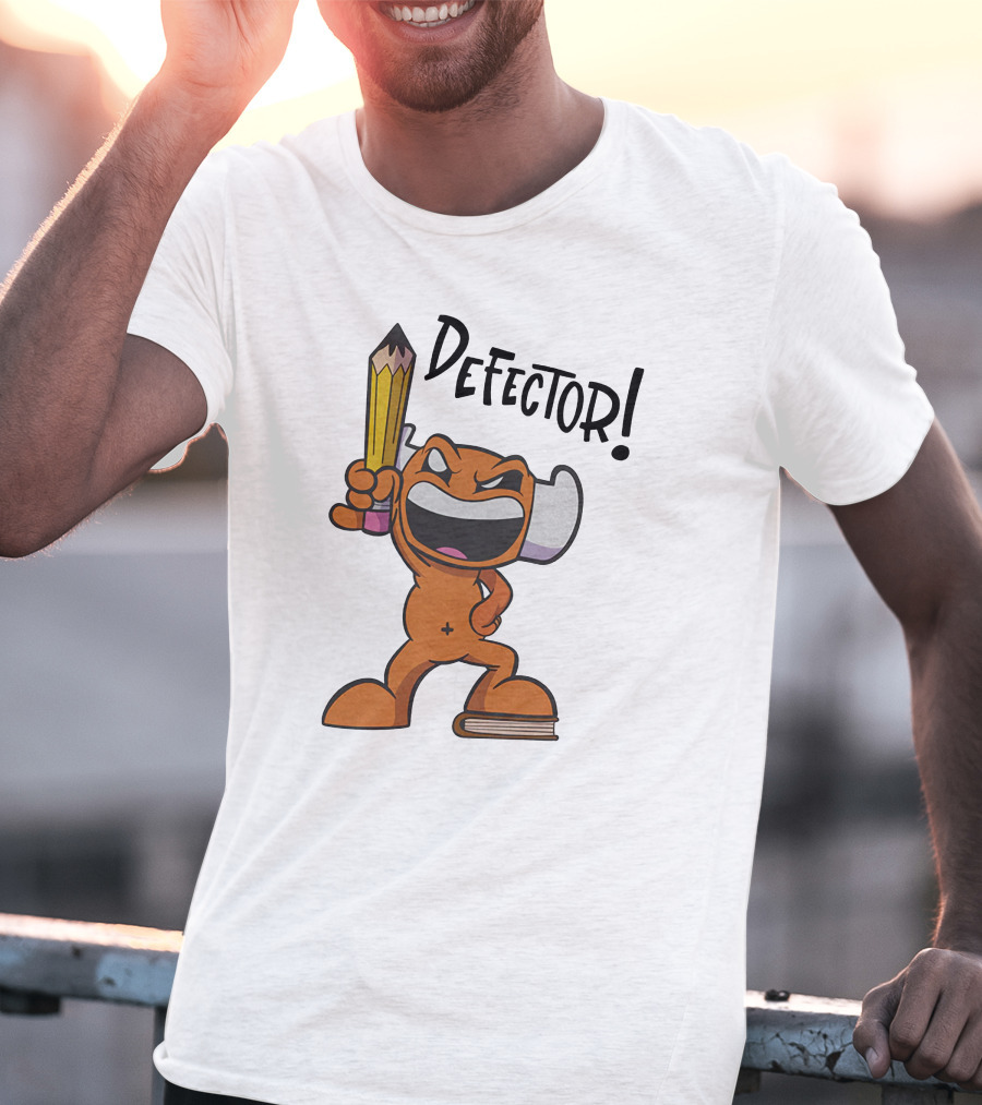 Defector El Toro Merch Character With Pencil T-Shirt