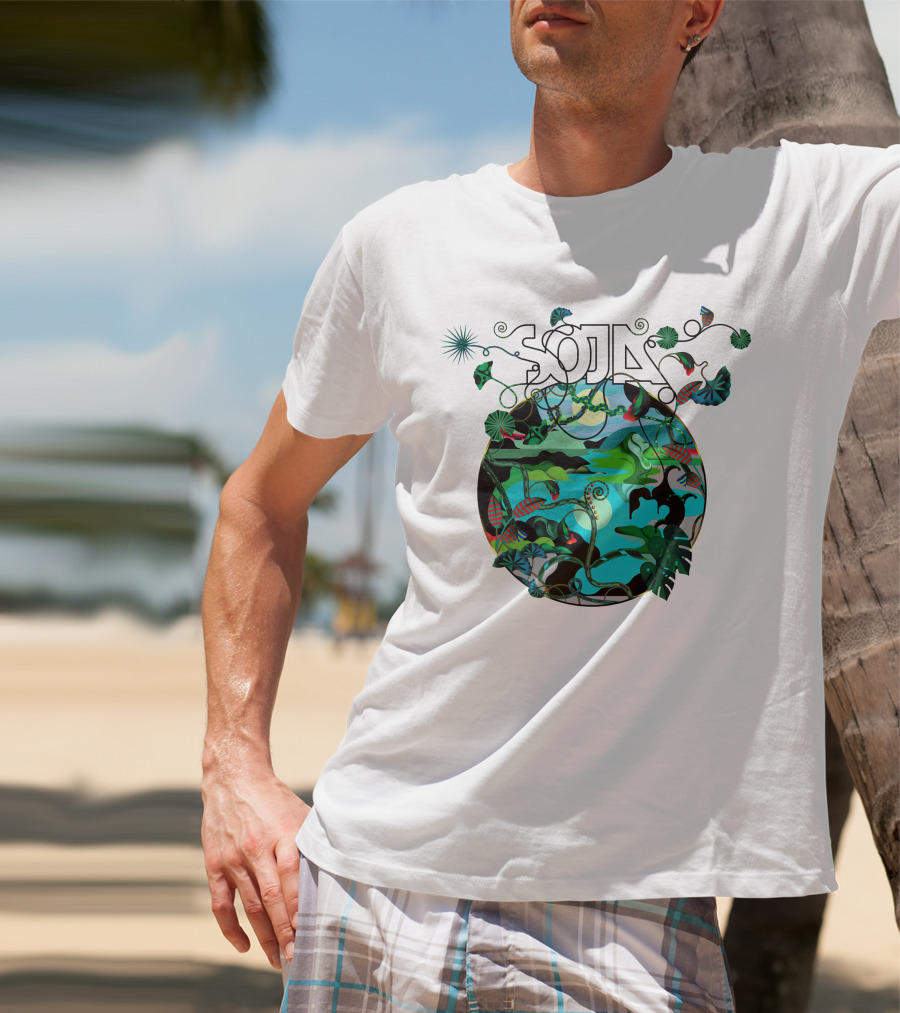 SOJA Earthy Jungle Nature Design Soja Gear T-Shirt