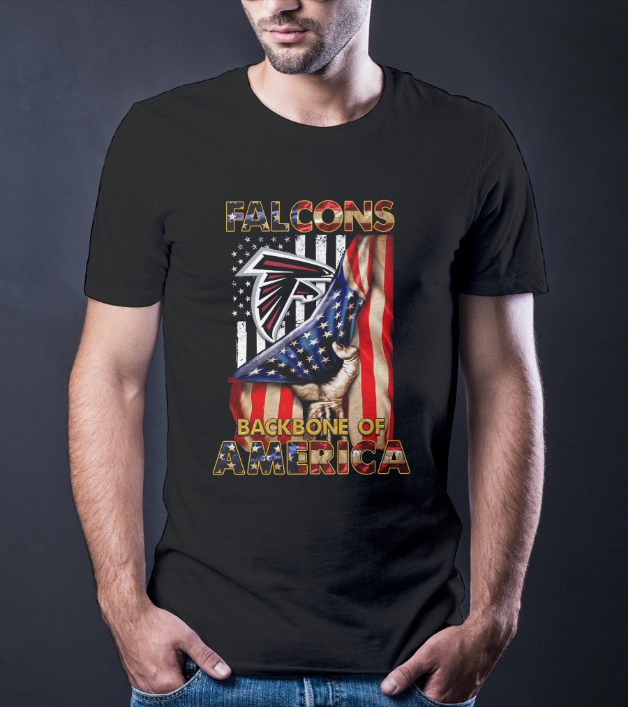 Falcons Backbone Of America T-Shirt