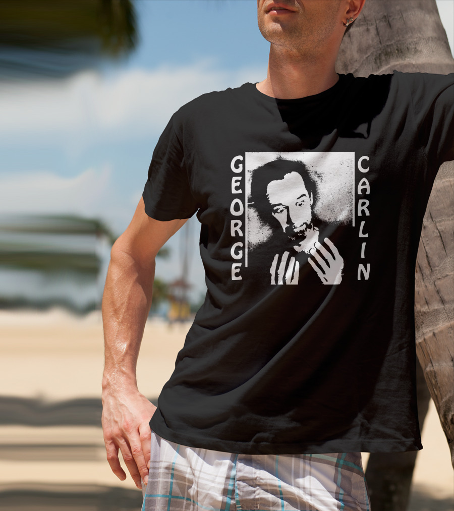 George Carlin It Only Hurts When I Think Wyco Vintage T-Shirt
