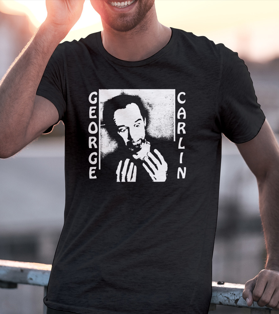 George Carlin It Only Hurts When I Think Wyco Vintage T-Shirt