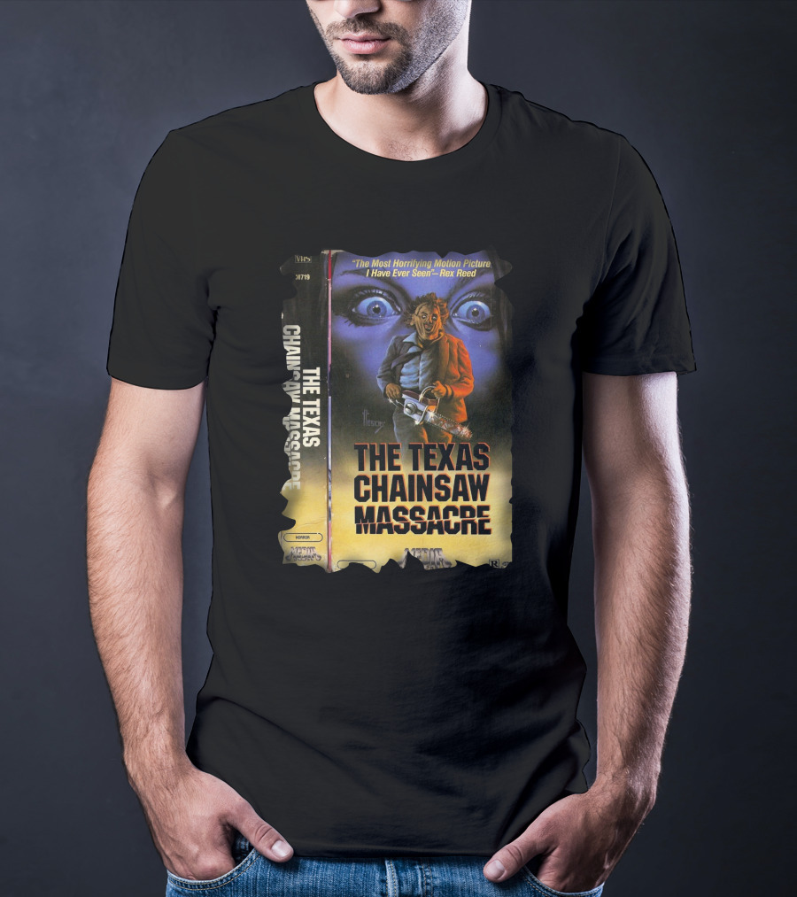 The Texas Chainsaw Massacre Most Horrifying Motion Picture Rex Reed T-Shirt