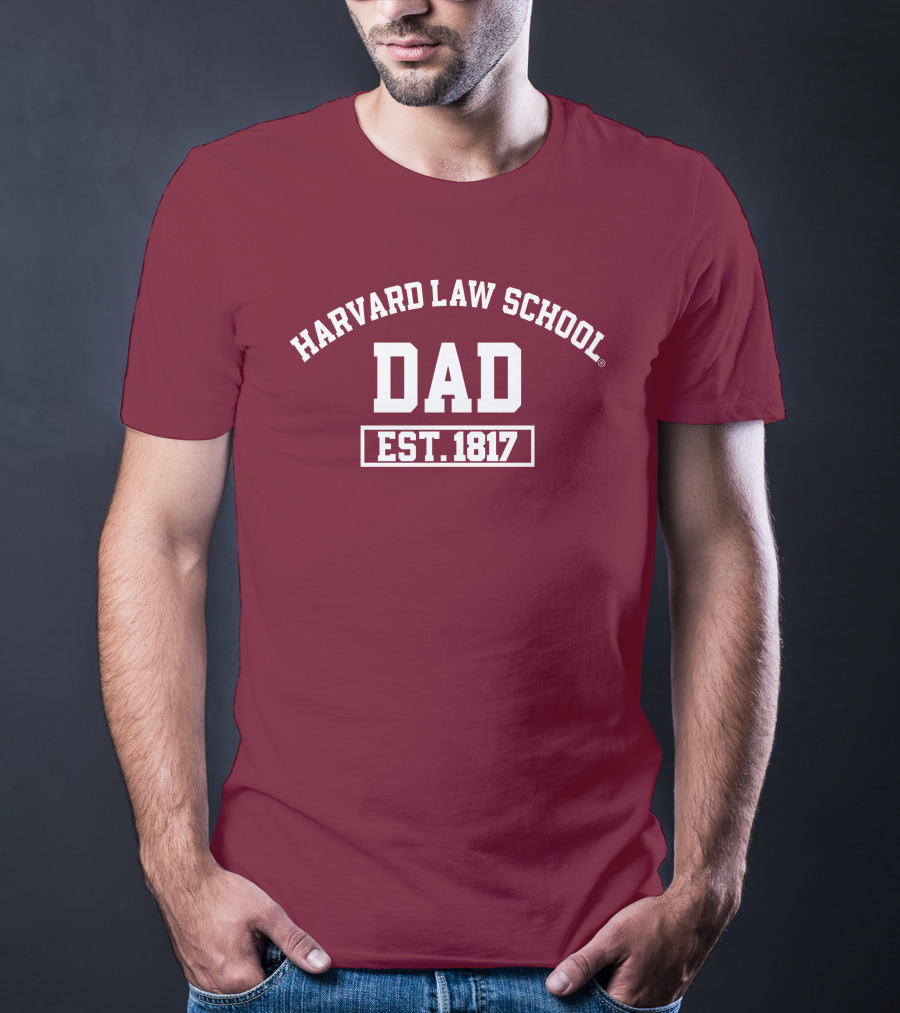 Harvard Law School Dad Est 1817 Aiden Thomas T-Shirt