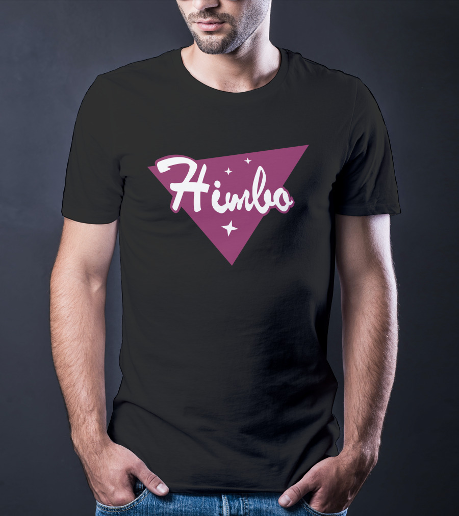 Himbo Triangle Starry Design M J Says Things T-Shirt