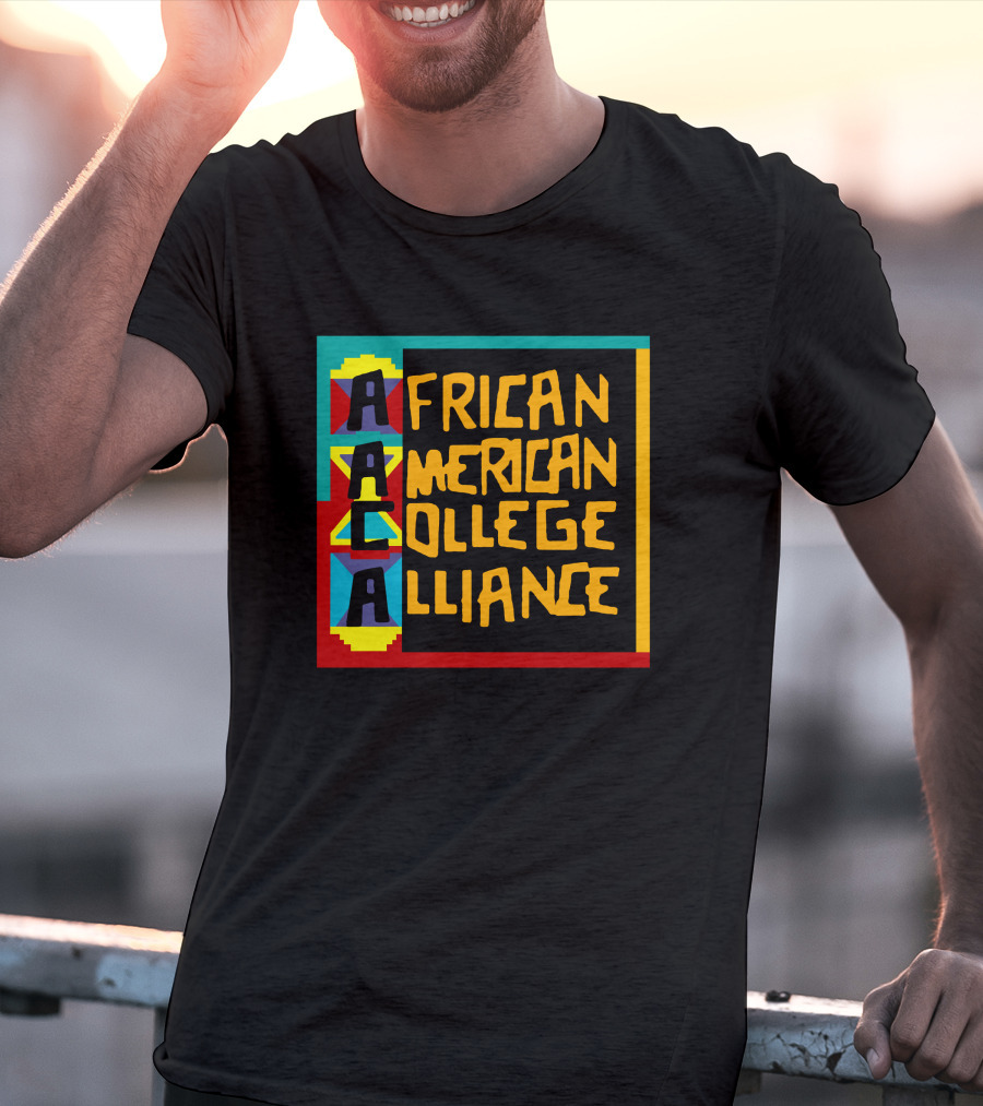 African American College Alliance AACA Matthew A Cherry Clothing Shop T-Shirt