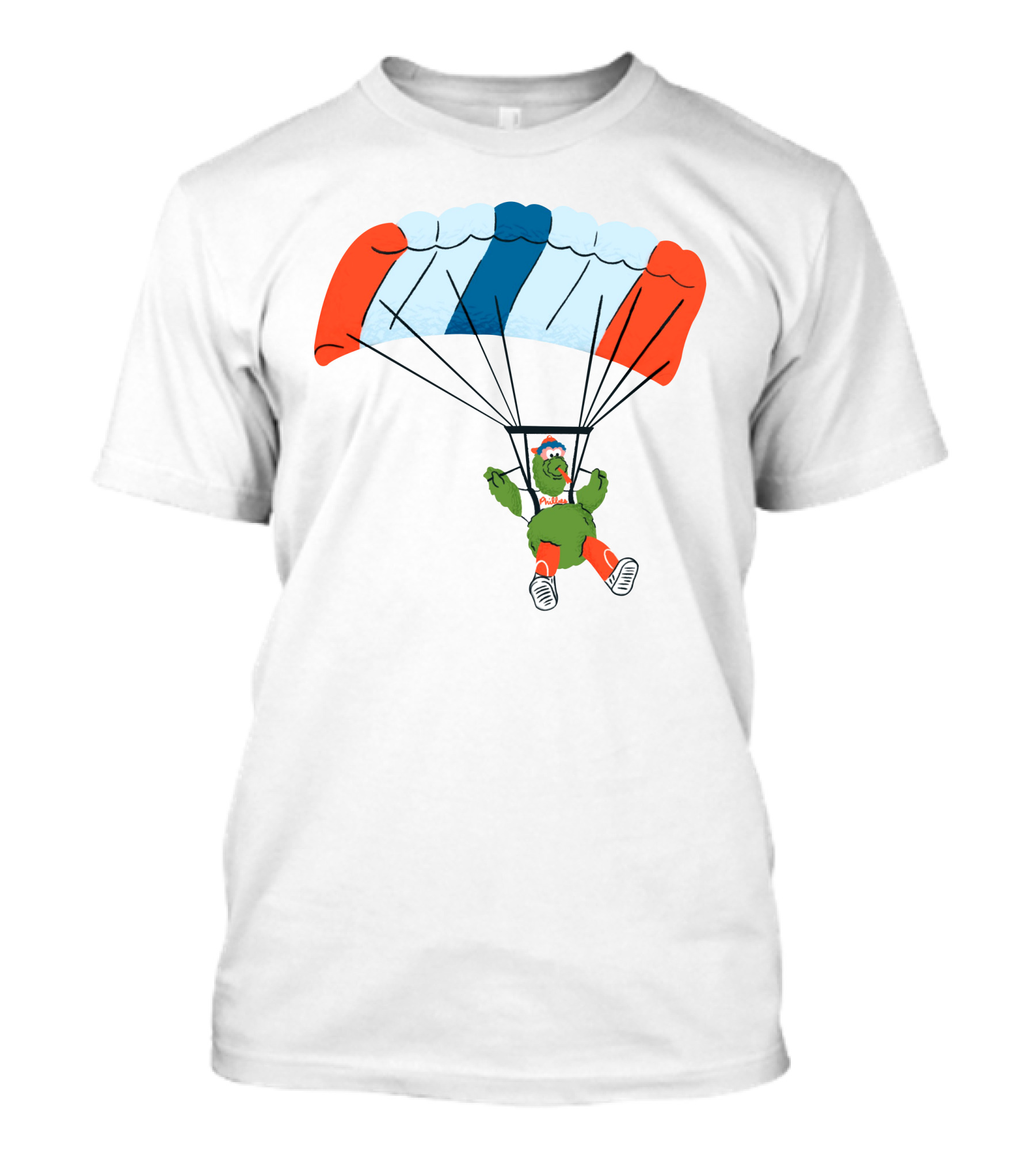 Baseballin Parachuting Mascot On Our Way To A 162-0 Season T-Shirt