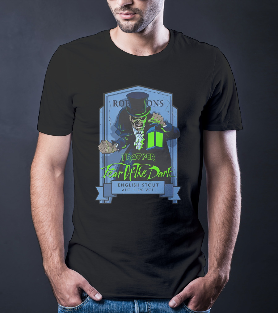 Robinsons Trooper Fear Of The Dark English Stout Alc. 4.5% Vol T-Shirt