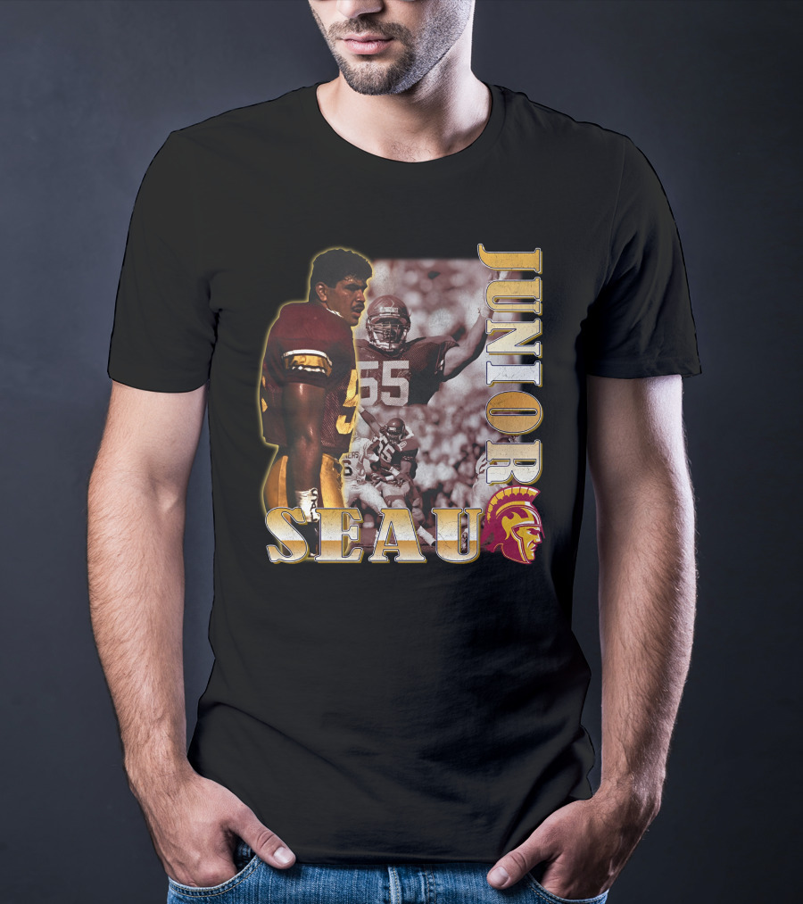 Junior Seau USC Trojans 55 Football Legend T-Shirt