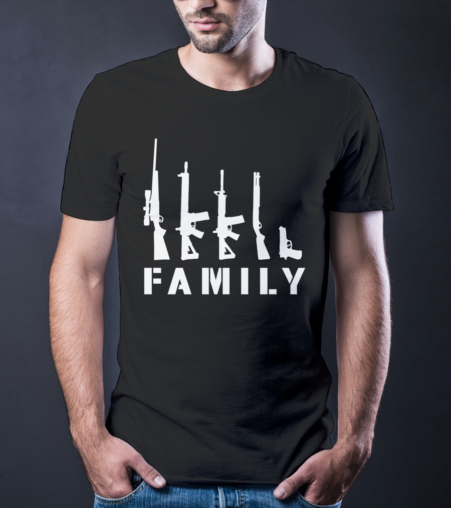 FAMILY Gun Silhouettes Collection T-Shirt