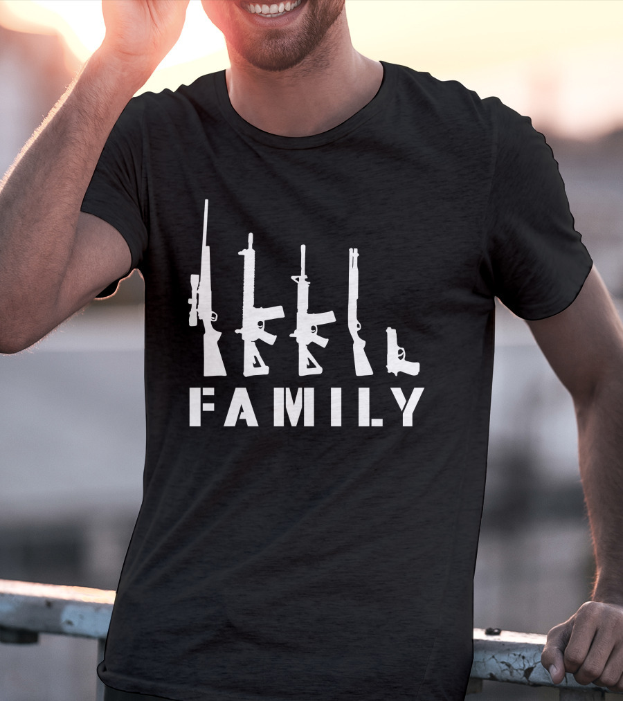 FAMILY Gun Silhouettes Collection T-Shirt