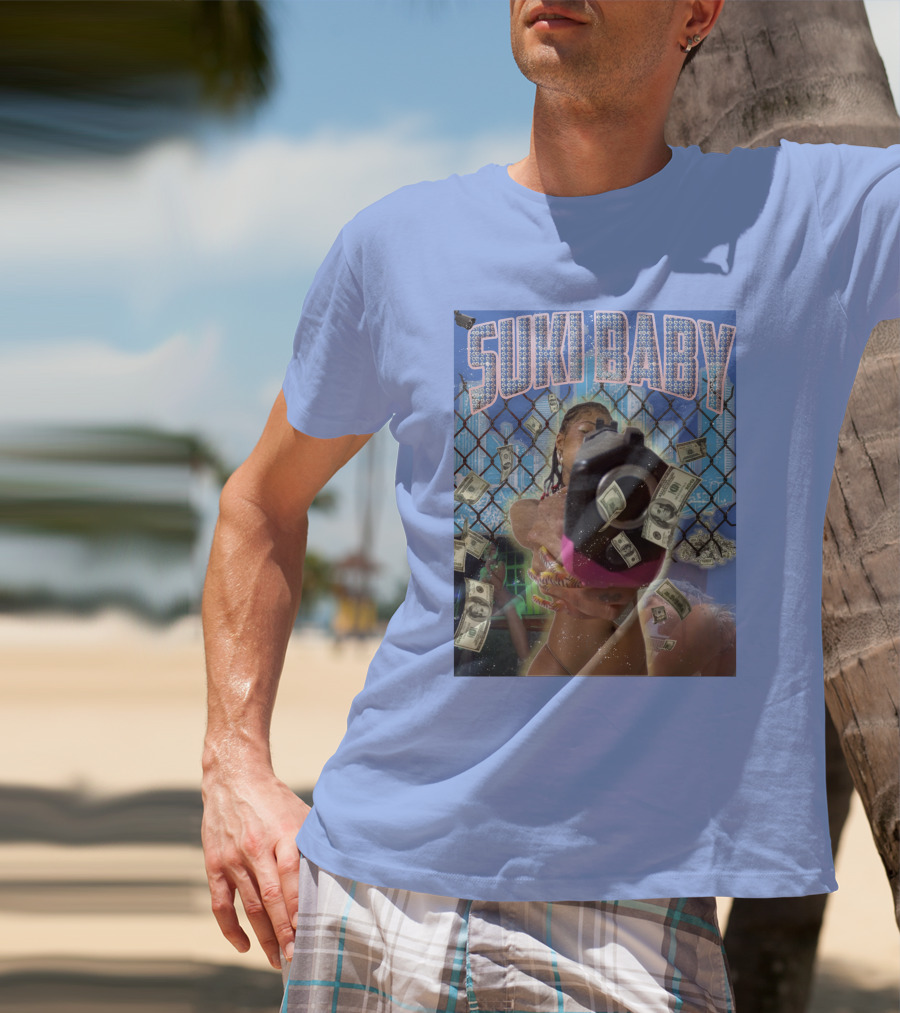 Suki Baby Money And Glamour Urban Aesthetic T-Shirt