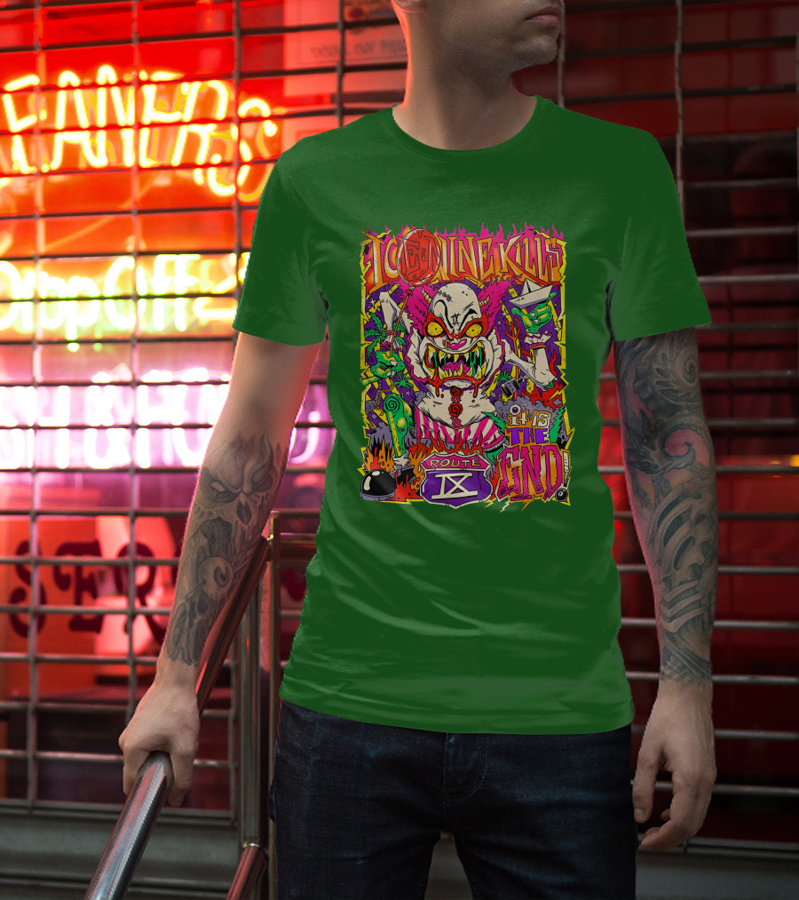 Ice Nine Kills Zombie Clown Route IX It’s The End T-Shirt