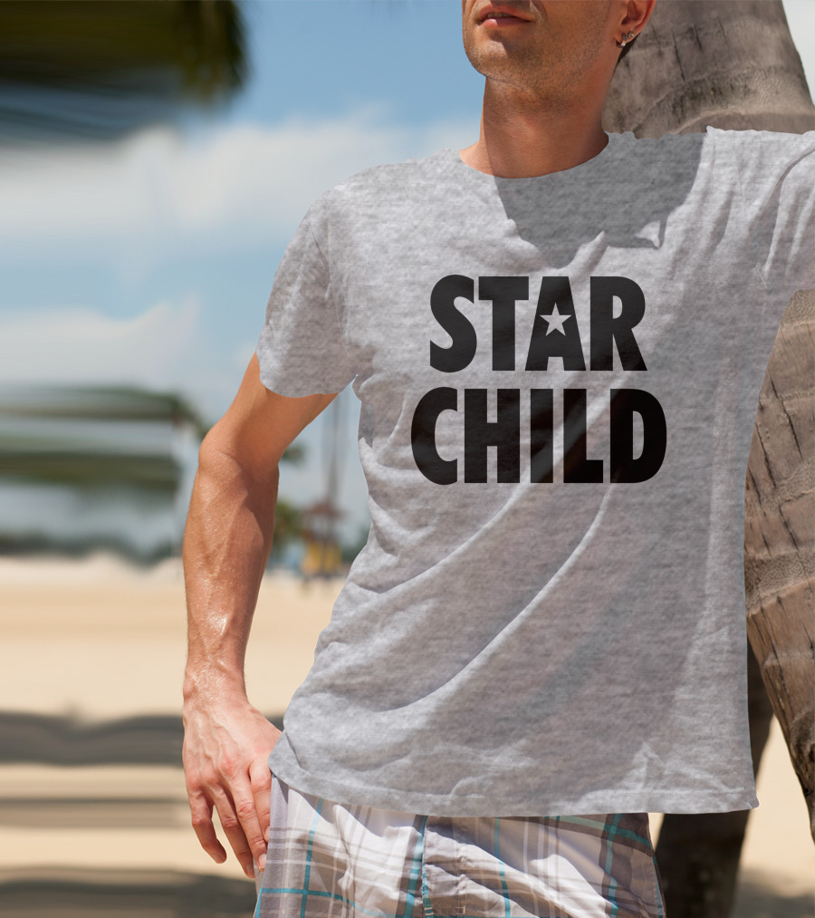 STAR CHILD Star In Letter A T-Shirt