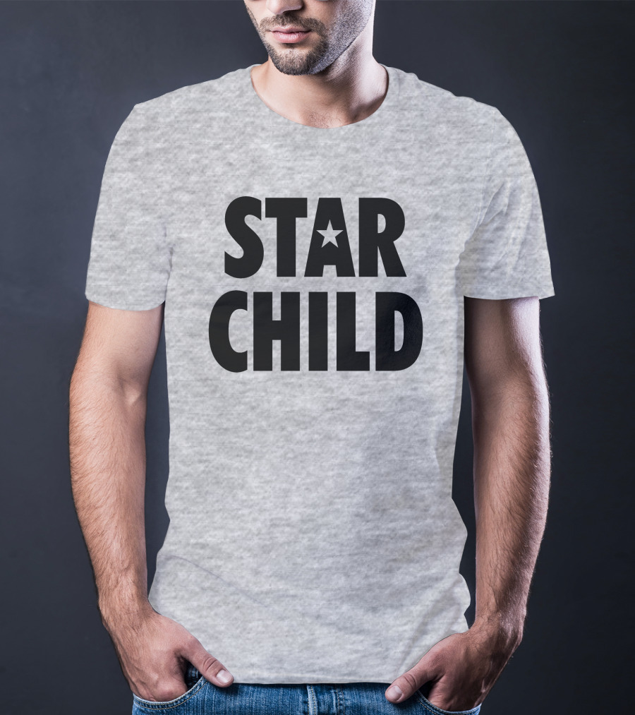 STAR CHILD Star In Letter A T-Shirt