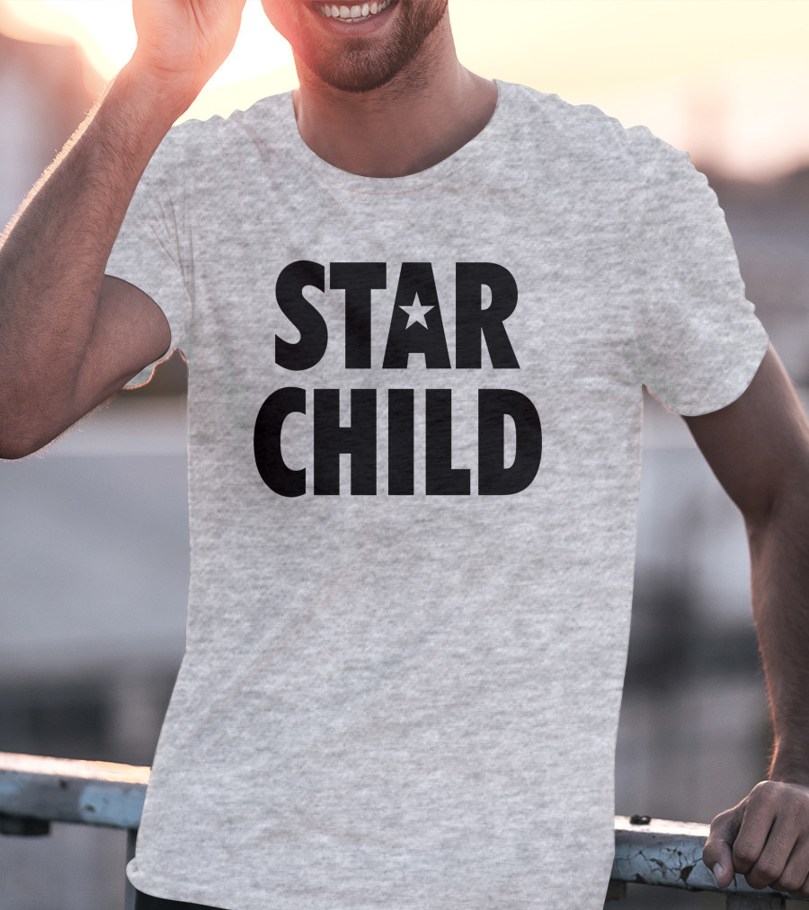 STAR CHILD Star In Letter A T-Shirt