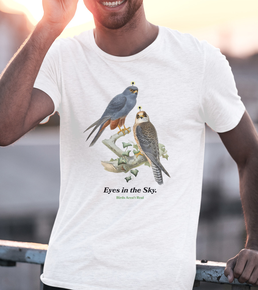 Eyes In The Sky Birds Aren't Real T-Shirt