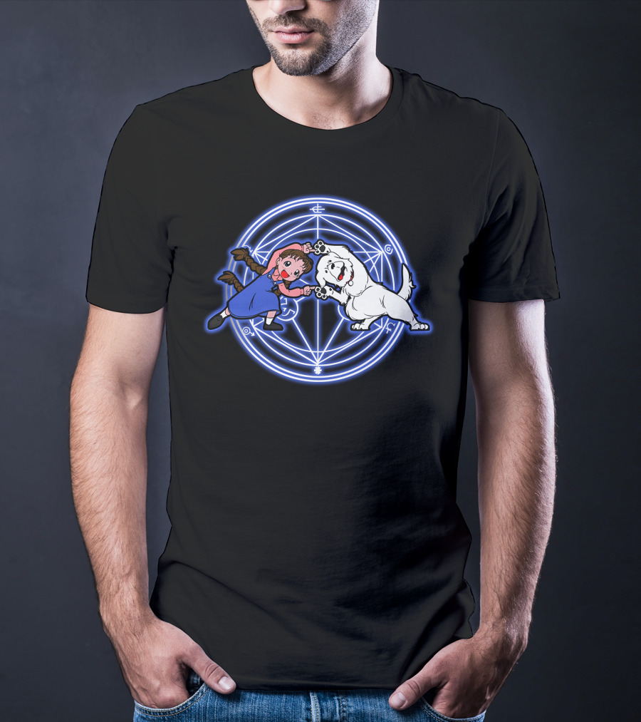 Nina Tucker Fusion Circle Fullmetal Alchemist Crossover T-Shirt