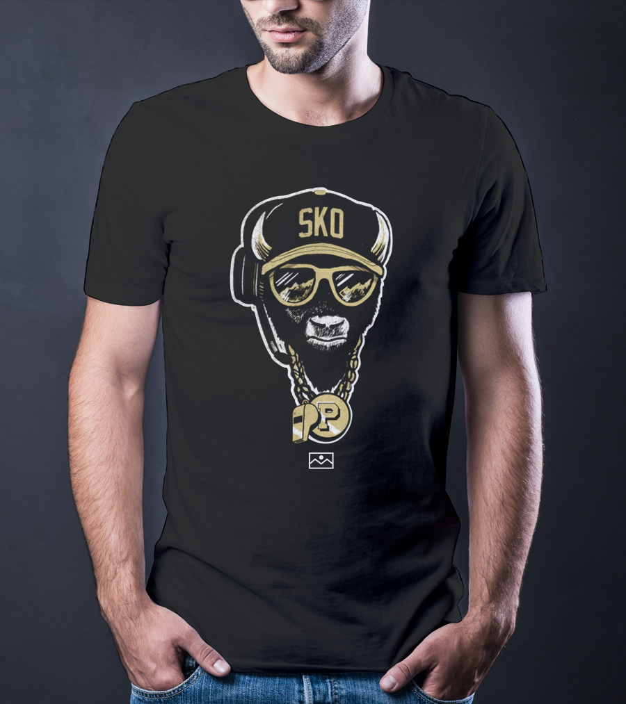 SKO Time P Mascot Rapper Style Bear With Shades And Cap T-Shirt