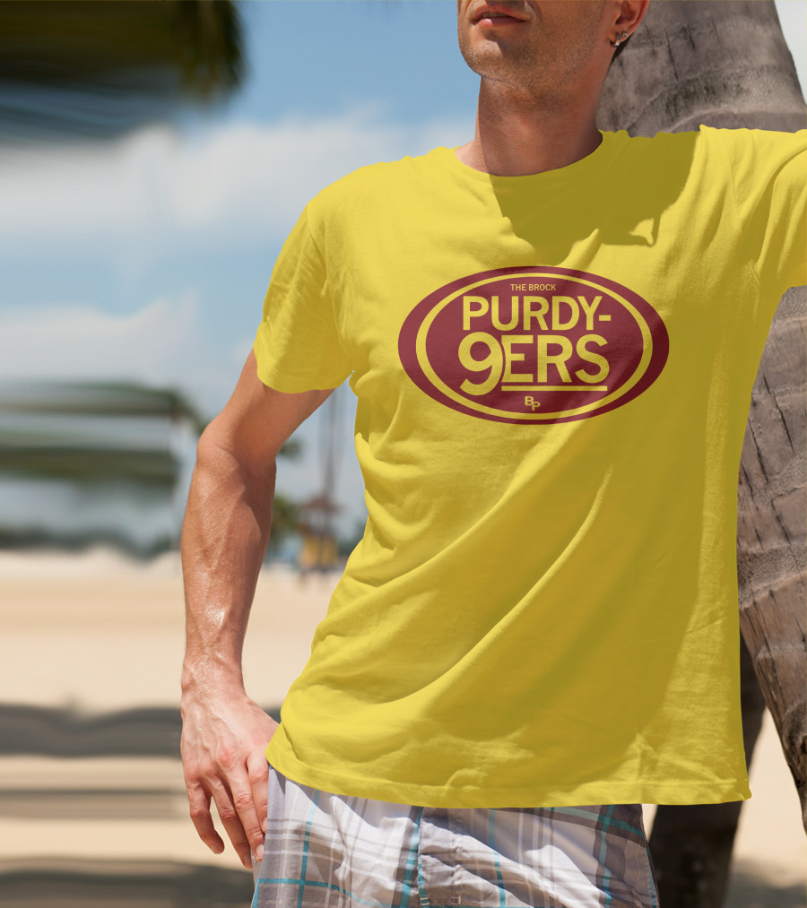 The Brock Purdy-9Ers BP Logo Oval T-Shirt