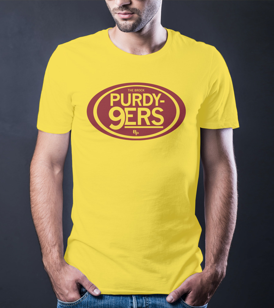 The Brock Purdy-9Ers BP Logo Oval T-Shirt