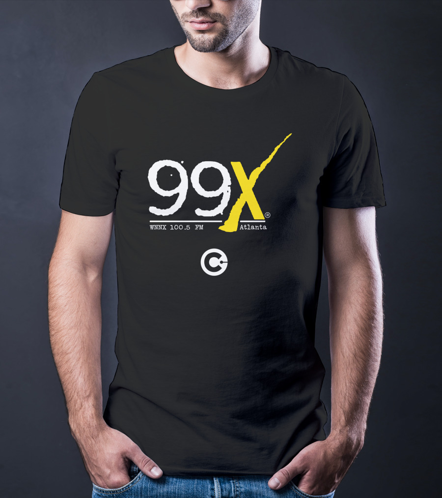 99X WNNX 100.5 FM Atlanta Radio Station T-Shirt
