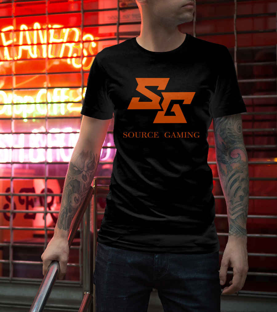 SG Source Gaming Bold Orange T-Shirt