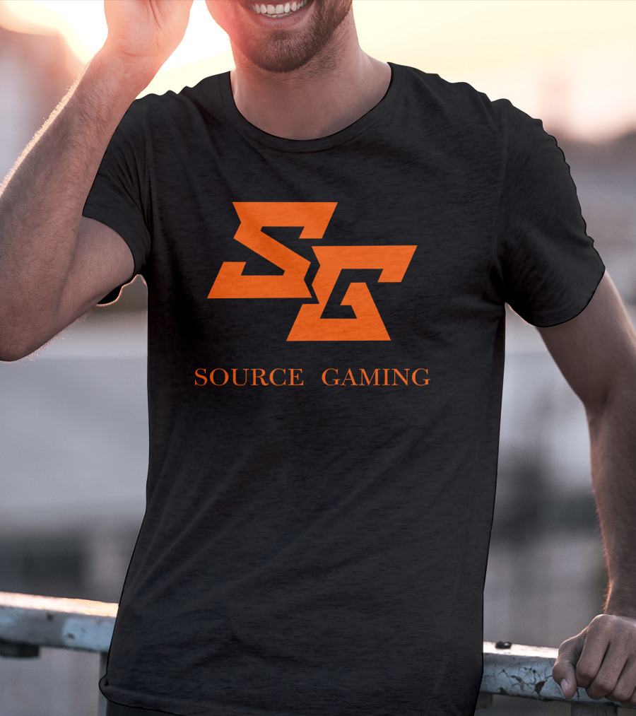 SG Source Gaming Bold Orange T-Shirt