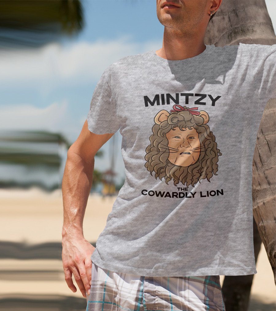 MINTZY The Cowardly Lion T-Shirt