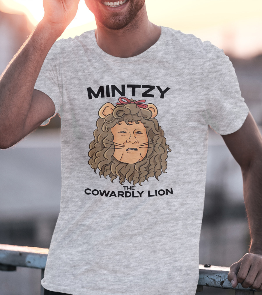 MINTZY The Cowardly Lion T-Shirt