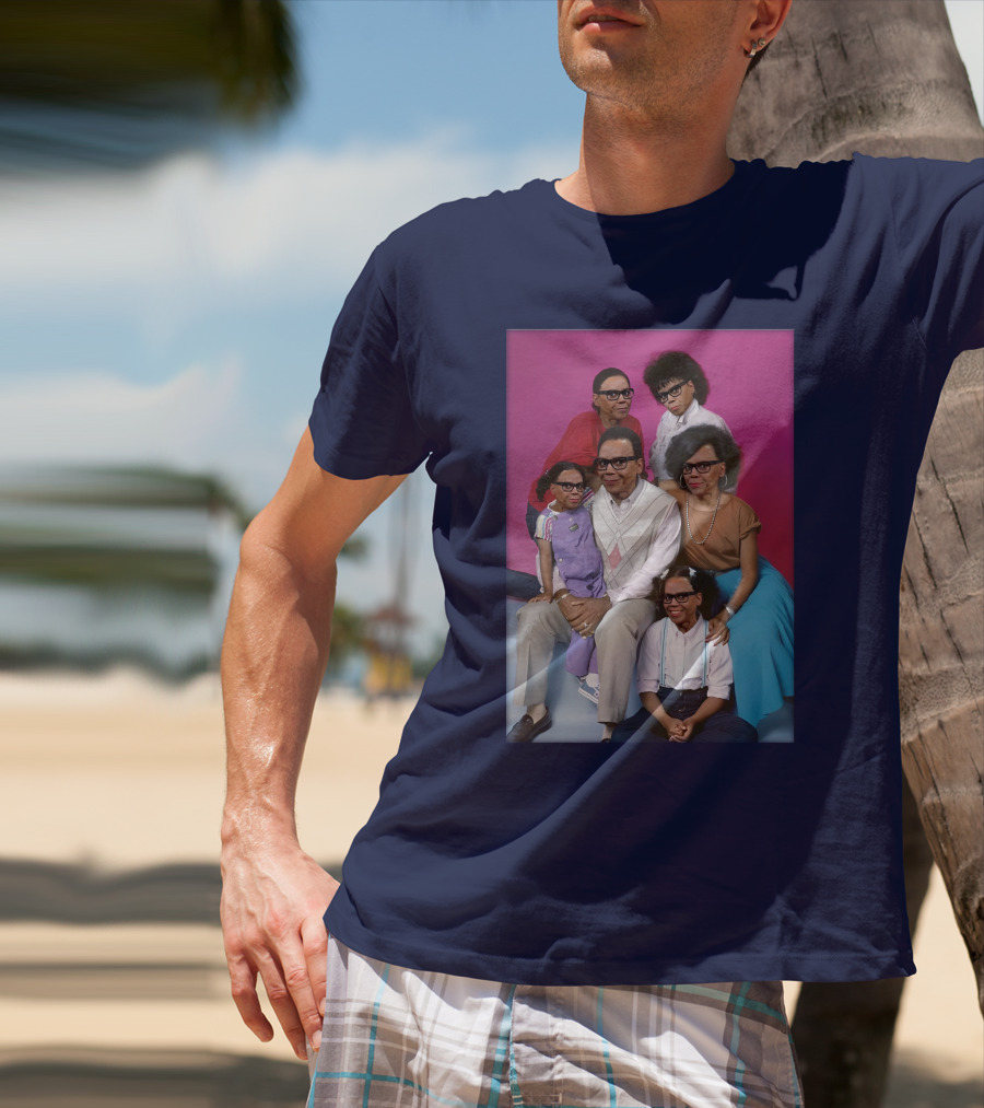 Keeping Up With The Ru's Family Portrait Multiface Glasses T-Shirt