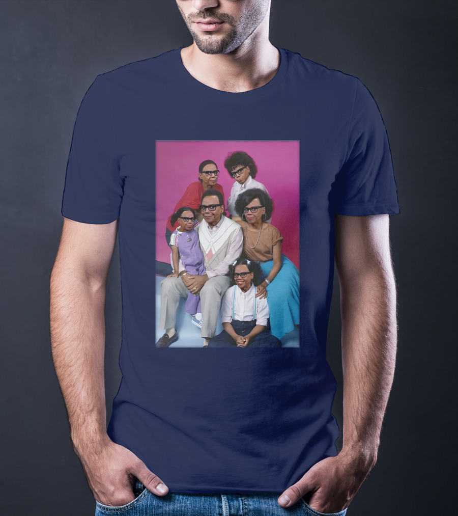 Keeping Up With The Ru's Family Portrait Multiface Glasses T-Shirt