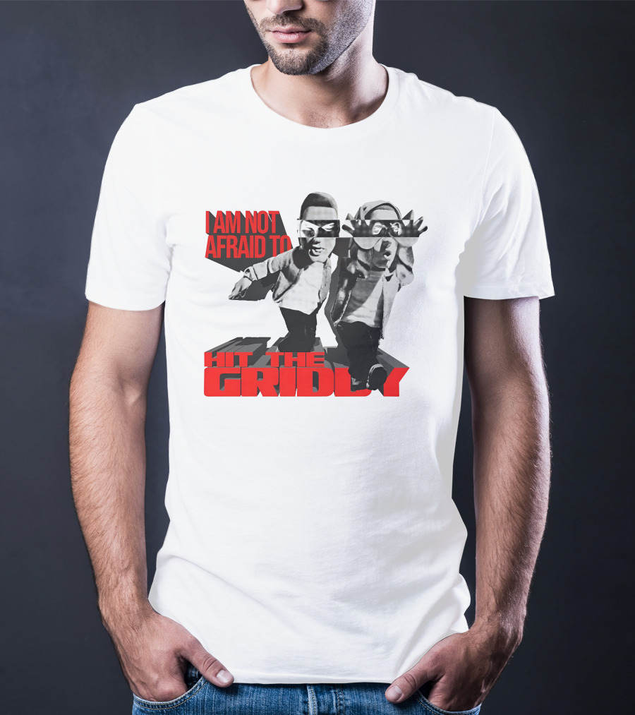 I Am Not Afraid To Hit The Griddy With Retro Dance Figures T-Shirt
