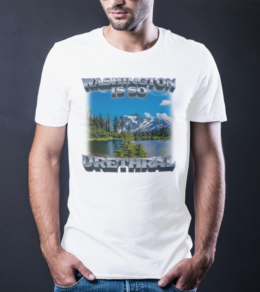 Washington Is So Urethral Nature Scenery T-Shirt