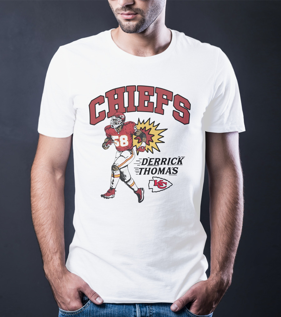 CHIEFS Derrick Thomas 58 Kansas City Chiefs T-Shirt