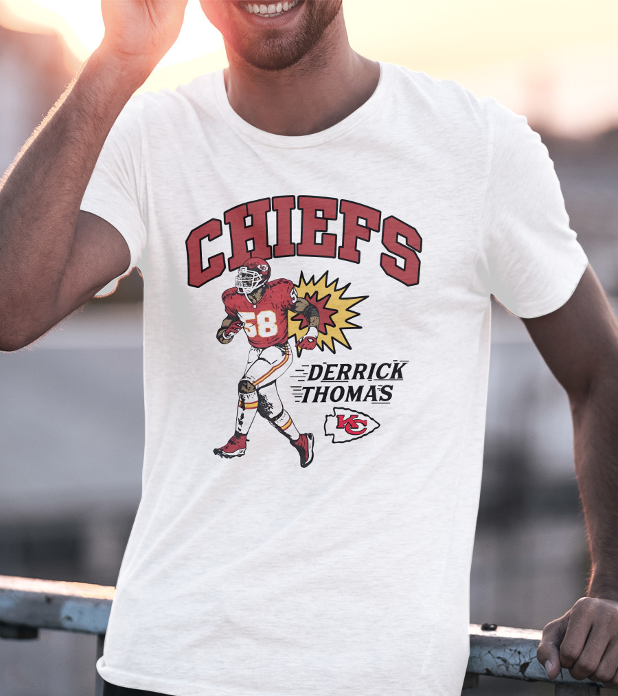 CHIEFS Derrick Thomas 58 Kansas City Chiefs T-Shirt