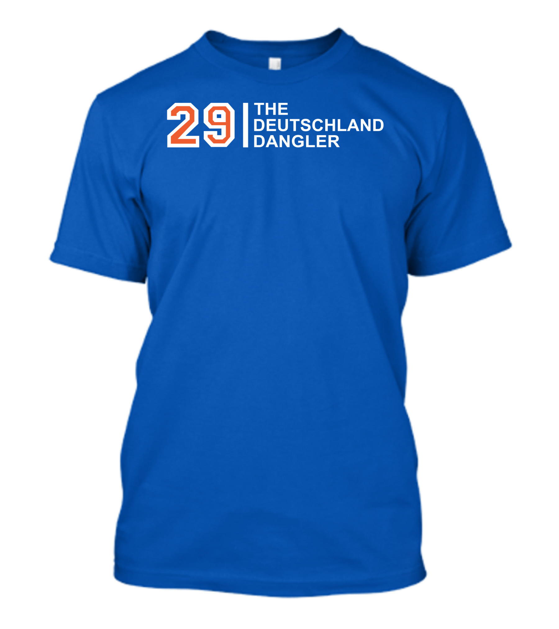 29 The Deutschland Dangler Hockey Sports Jersey T-Shirt