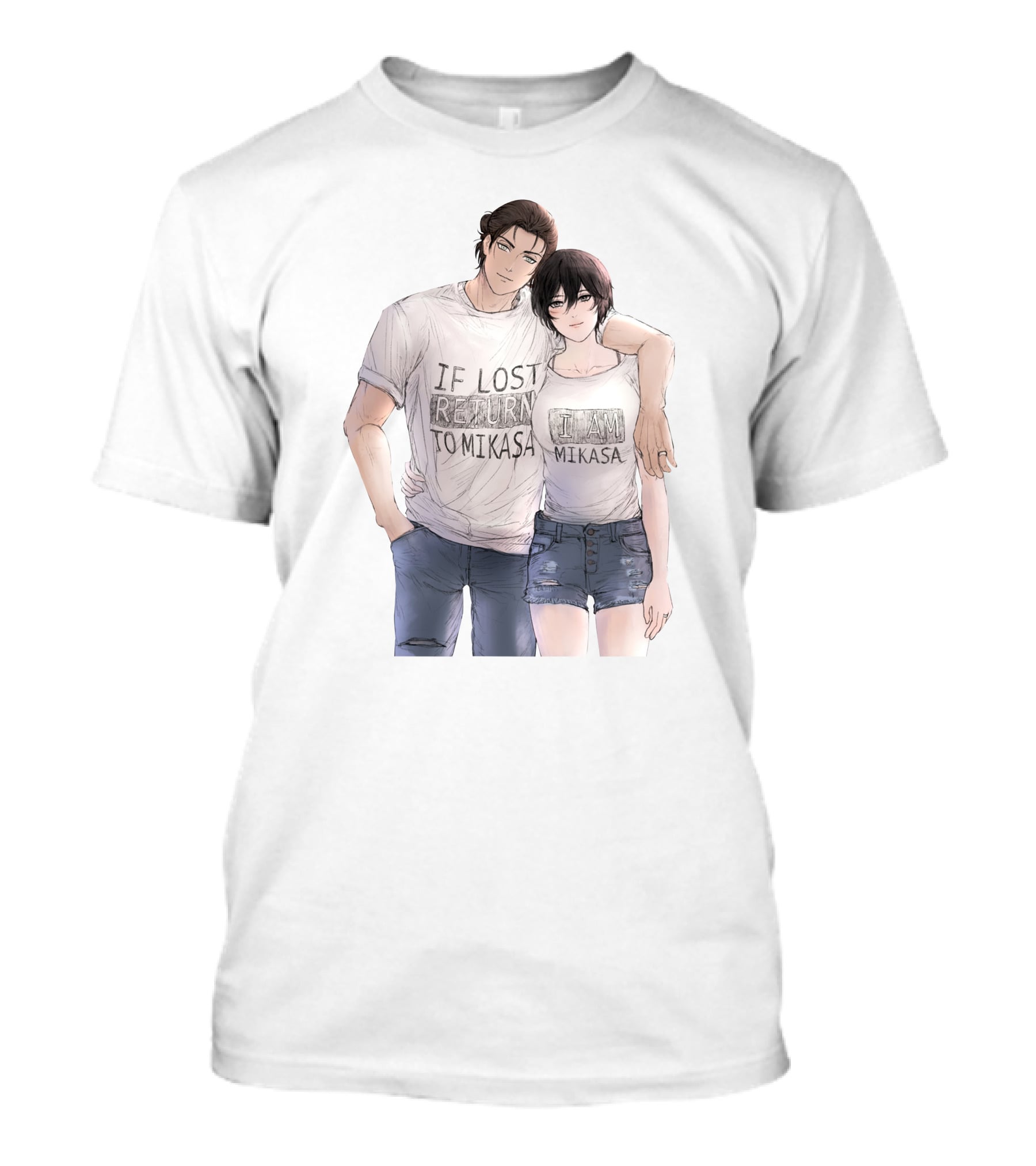 Eremika If Lost Return To Mikasa I'm Mikasa T-Shirt