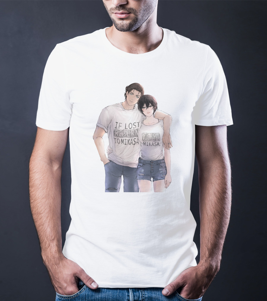 Eremika If Lost Return To Mikasa I'm Mikasa T-Shirt