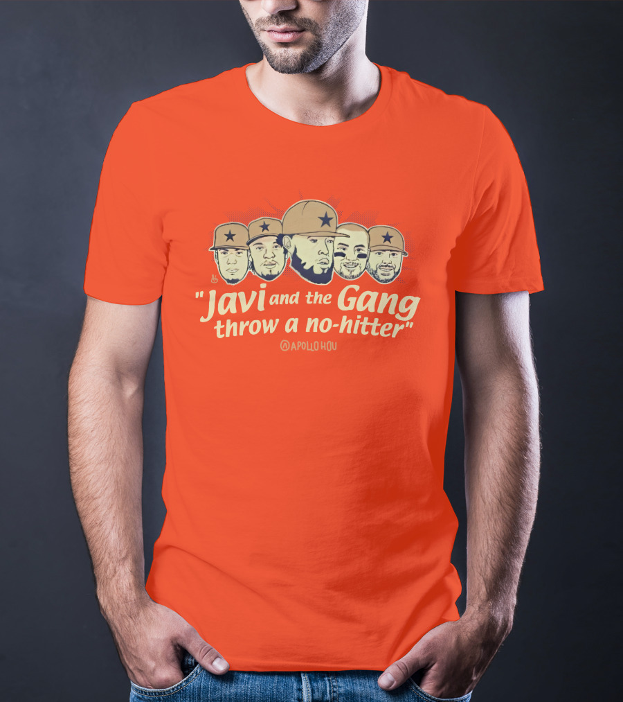 Apollohou Javi And The Gang Throw A No-Hitter Baseball T-Shirt