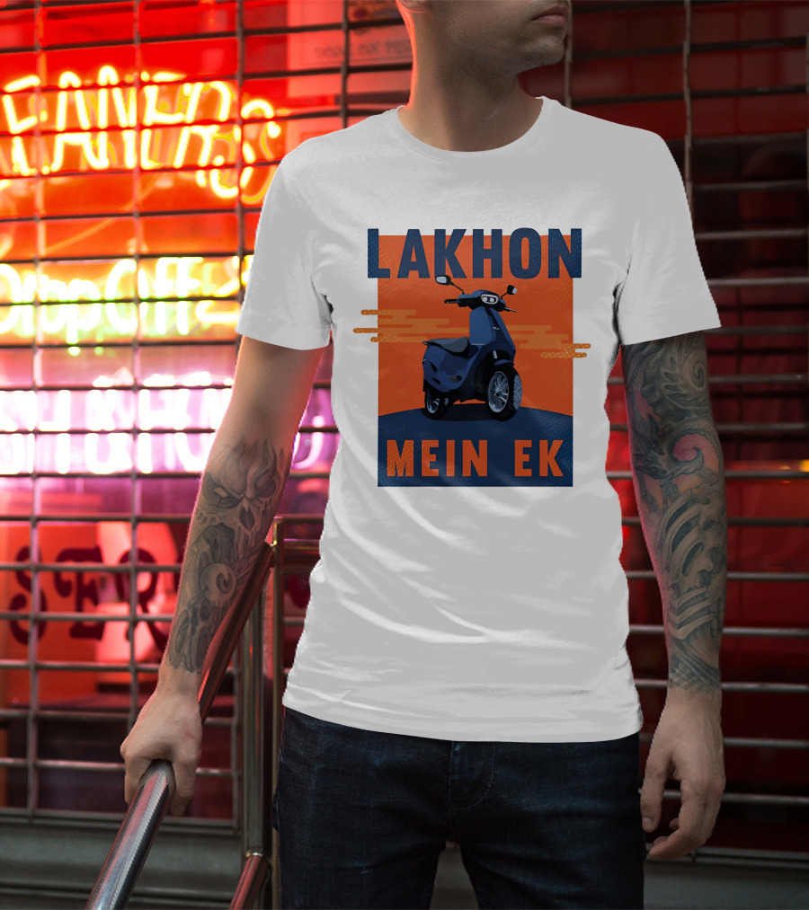 Lakhon Mein Ek Ola Electric Scooter T-Shirt