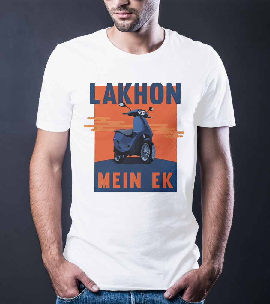 Lakhon Mein Ek Ola Electric Scooter T-Shirt