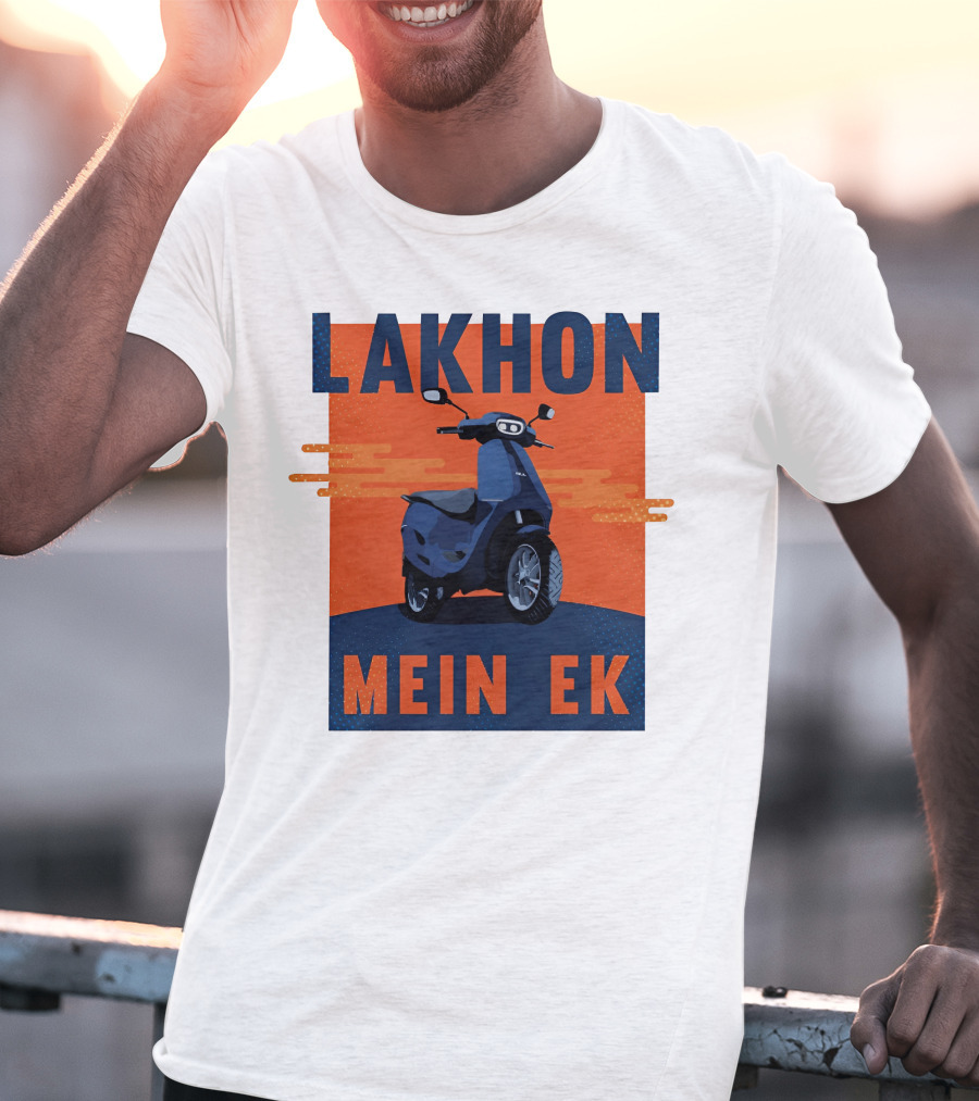 Lakhon Mein Ek Ola Electric Scooter T-Shirt