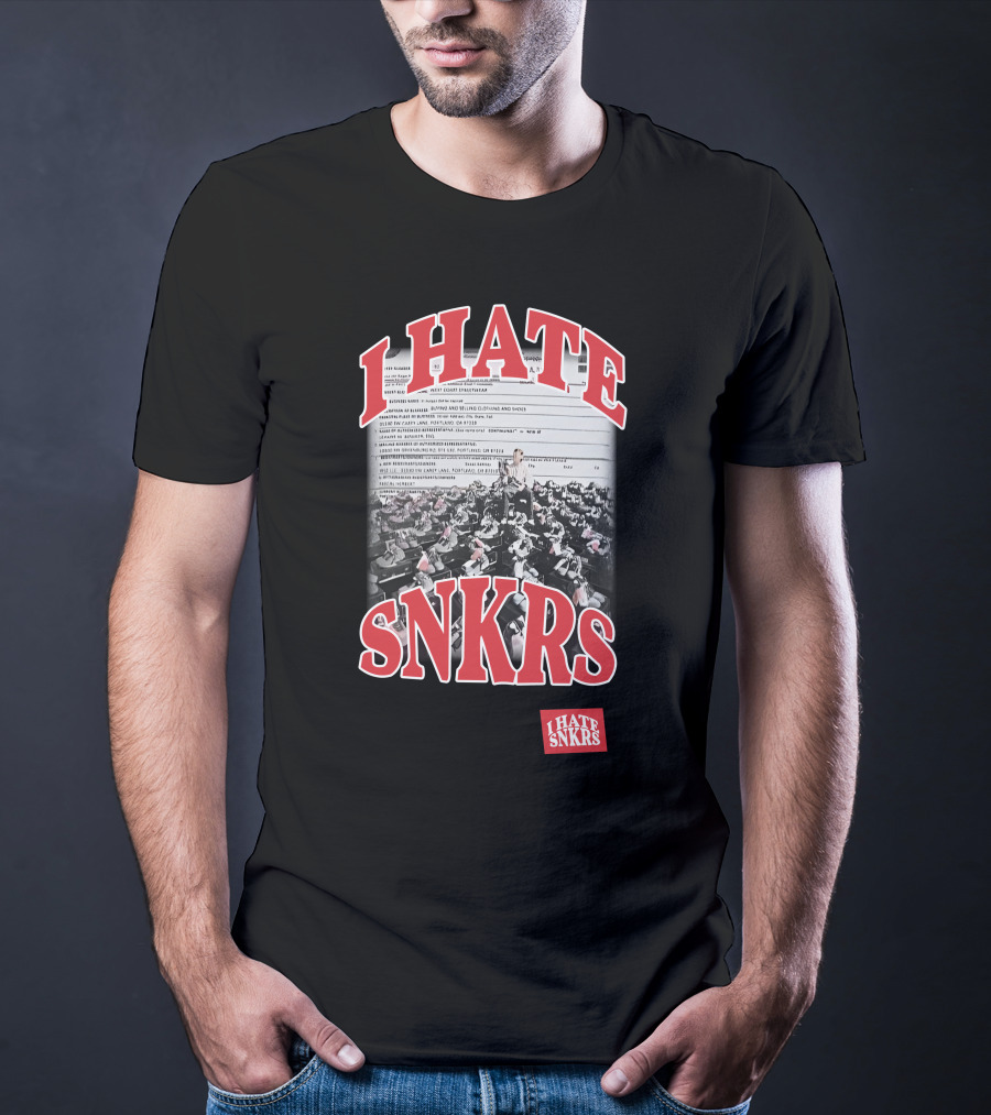 Seattle Seahawks Joe Mama I Hate Snkrs Shopping Chaos T-Shirt
